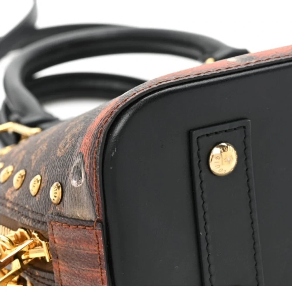 Louis Vuitton transformed monogram time trunk alma bib limited edition rare htf - Picture 9 of 15